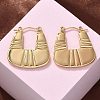 304 Stainless Steel Hoop Earrings for Women EJEW-L296-053G-1