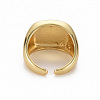 Brass Enamel Cuff Rings RJEW-Q164-007-NF-3