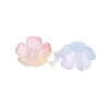 Transparent Plastic Bead Caps KY-Q005-02A-M01-3