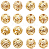 Beebeecraft 32Pcs 8 Style Alloy Hollow Beads FIND-BBC0002-61-1