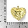 Brass Micro Pave Cubic Zirconia Pendants KK-P290-07B-G-3