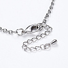 Petal Acrylic Pendants Necklaces and Dangle Earrings Jewelry Sets SJEW-JS01024-4