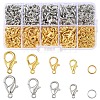 Zinc Alloy Lobster Claw Clasps DIY-YW0017-19-1
