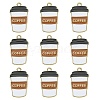 Alloy Enamel Pendants ENAM-CJC0002-32G-1