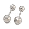 304 Stainless Steel Cartilage Earrings EJEW-B066-01K-P-1