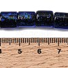 Handmade Dichroic Foil Glass Beads Strands DICH-U001-09F-8