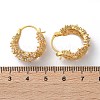 Brass Hoop Earrings EJEW-S249-03G-5