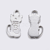 Non-Tarnish 304 Stainless Steel Kitten Charms LS-STAS-F159-50P-2