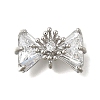 Brass Micro Pave Cubic Zirconia Pendants KK-U061-22P-1