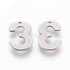 Tarnish Resistant 201 Stainless Steel Charms STAS-F175-01P-3-2