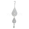 Teardrop Stainless Steel 3D Wind Spinners PW-WG30C9C-01-1