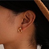 304 Stainless Steel Stud Earrings for Women EJEW-Z067-03G-1