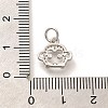 Rack Plating Brass Micro Pave Cubic Zirconia Pendants KK-H508-28P-10-3