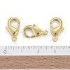 Brass Lobster Claw Clasps X-KK-903-G-NF-5