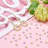 CHGCRAFT 2 Colors Plating Transparent Acrylic Beads TACR-CA0001-03-4