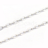 Tarnish Resistant 304 Stainless Steel Cable Chains CHS-L001-57-0.4mm-1