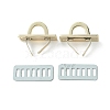 Zinc Alloy Bag Shoes Buckle Clips FIND-WH0063-91LG-RS-1