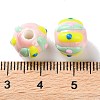 Handmade Porcelain Beads Strands PORC-L078-01E-4