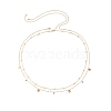 Alloy Double Layer Link Chain Tassel Belly Chains WG10755-14-4