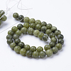 Natural Xinyi Jade/Chinese Southern Jade Beads Strands X-G-T055-8mm-15-3