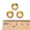 Brass Rhinestone Spacer Beads RSB094-1G-2