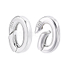Sterling Silver Spring Gate Rings STER-WH0004-081-1