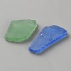 Frosted Glass Cabochons GLAA-WH0038-72-2