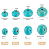   200Pcs 5 Styles Synthetic Turquoise Beads TURQ-PH0001-07-2