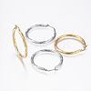 304 Stainless Steel Hoop Earrings EJEW-H322-17-1