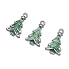 Alloy Enamel Pendants EAP0307Y-3