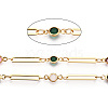 Real 16K Gold Plated Brass Oval Link Chains CHC-TADZ0001-01G-4