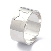 Alloy Adjustable Rings Set RJEW-D001-01P-4