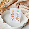 Silicone Clay Texture Mat AJEW-WH0447-051-5