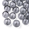 Transparent Blow High Borosilicate Glass Globe Beads X-GLAA-T003-09G-4