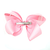 Grosgrain Bowknot Alligator Hair Clips OHAR-Q096-M-3