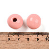 Painted Natural Wood Beads WOOD-A018-16mm-14-3