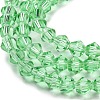 Transparent Glass Beads Strands GLAA-F029-3mm-24-3