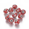 Handmade Indonesia Rhinestone Beads IPDL-E012-23C-1