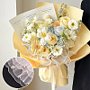 Polyester Flower Bouquet Wrapping Mesh Paper DIY-WH0542-37C-7