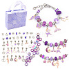 DIY European Bracelet Making Kits DIY-YWC0006-02C-1