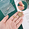 2Pcs 2 Colors 925 Sterling Silver Ice Pick Pinch Bails STER-PH0001-93-3
