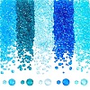 AHADERMAKER 6000Pcs 10 Styles Pointed Back Acrylic Rhinestone Cabochons TACR-GA0001-07C-1