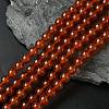 Natural Carnelian Beads Strands X-GSR8MM060-1-1