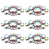 6Pcs Glass Rhinestone DIY-WR0001-11B-1