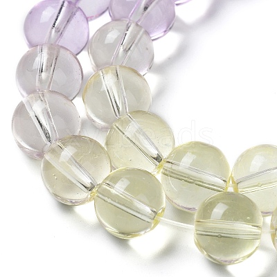 Baking Paint Transparent Glass Beads LS-DGLA-M001-10mm-02-1