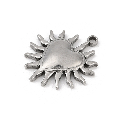 304 Stainless Steel Pendants STAS-D366-01K-P-1