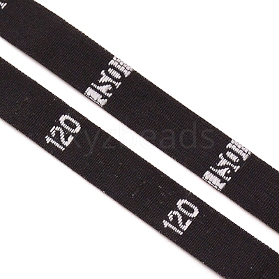 Polyester Size Label(120) DIY-WH0304-181F-1