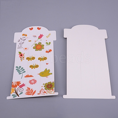 Hair Clip Display Cards DIY-WH0167-86L-1