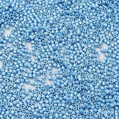Baking Paint Glass Seed Beads X-SEED-S042-15B-28-1