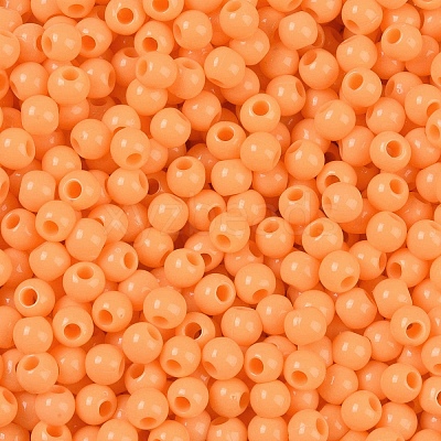 Opaque Acrylic Beads SACR-A007-01A-11-1